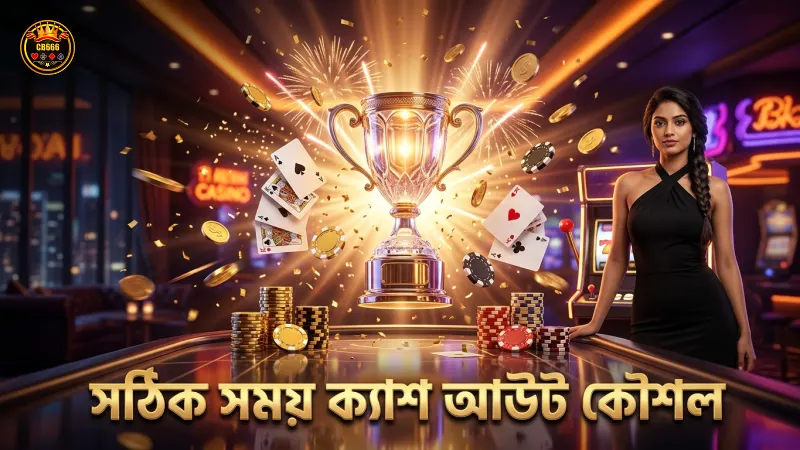 ক্যাশ আউট সময় বেছে নেওয়া গেম কৌশলের মূল চাবিকাঠি