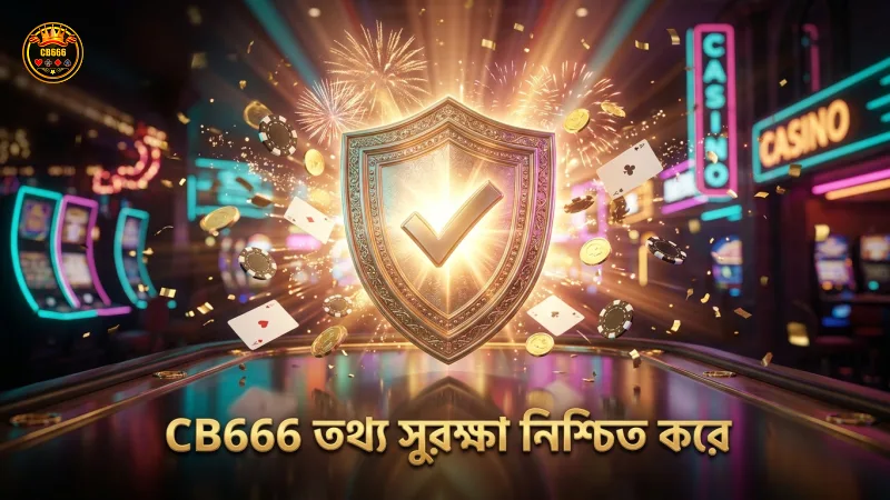 ব্যবহারকারীর তথ্য সুরক্ষায় CB666 শক্তিশালী প্রতিশ্রুতি রাখে।