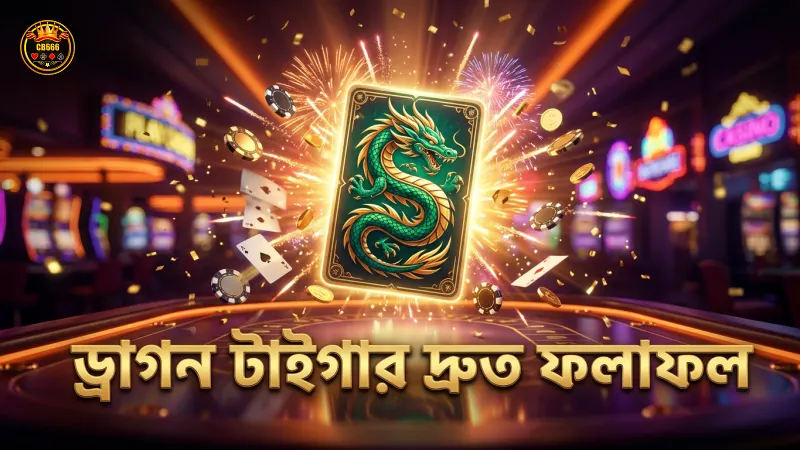 ড্রাগন টাইগারের দ্রুত ফলাফল গেমের উত্তেজনা বাড়ায়