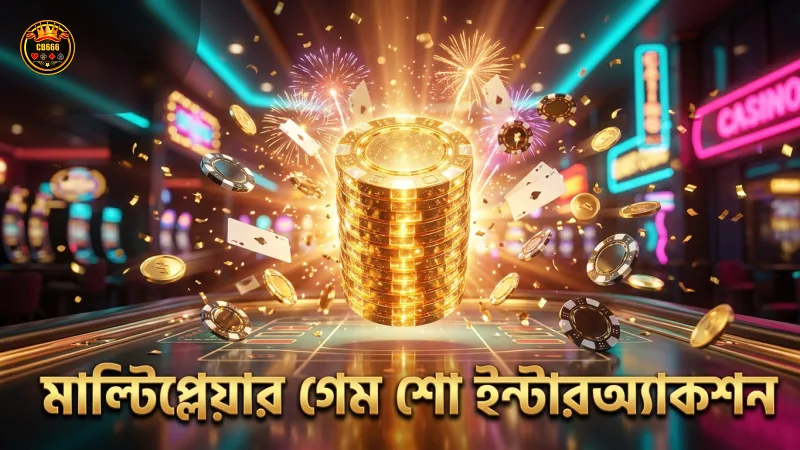 মাল্টিপ্লেয়ার লাইভ মেগা হুইল গেম শো এর ইন্টারঅ্যাকটিভতা