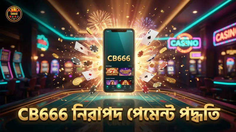 CB666 প্ল্যাটফর্মে নিরাপদ পেমেন্ট নিশ্চিত।