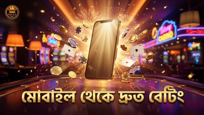 মোবাইল থেকে দ্রুত ফুটবল বিশ্বকাপ বেটিং শুরু করুন সহজে