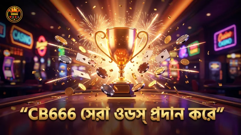 CB666 এর সেরা ওডস দিয়ে বেটিংয়ে ভালো ফলাফল পেতে চেষ্টা করুন