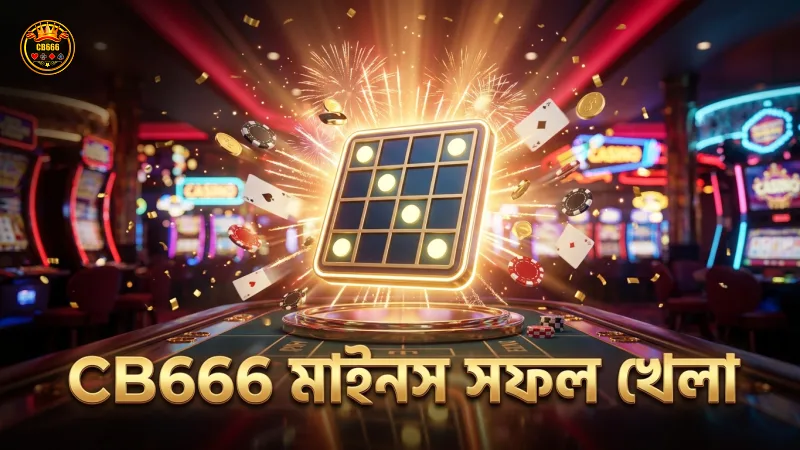 CB666-তে মাইনস গেমের গ্রিডে সফল ঘর খোলার অভিজ্ঞতা।