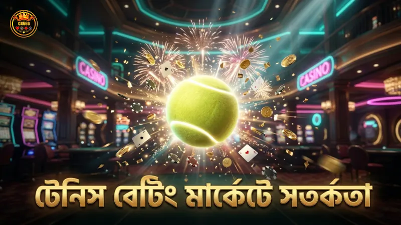 টেনিস ম্যাচ বেটিংয়ে মার্কেট বেছে নেওয়ার সময় সতর্কতা জরুরি।